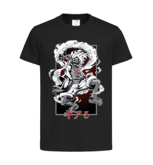 Детская футболка Luffy Черный фото