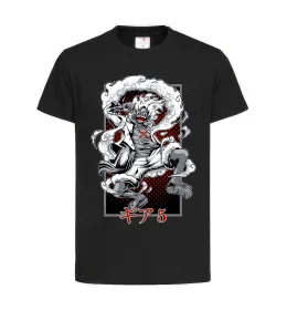 Детская футболка Luffy Черный фото