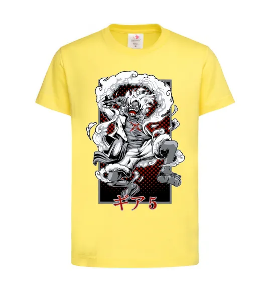 Детская футболка Luffy Лимонный фото