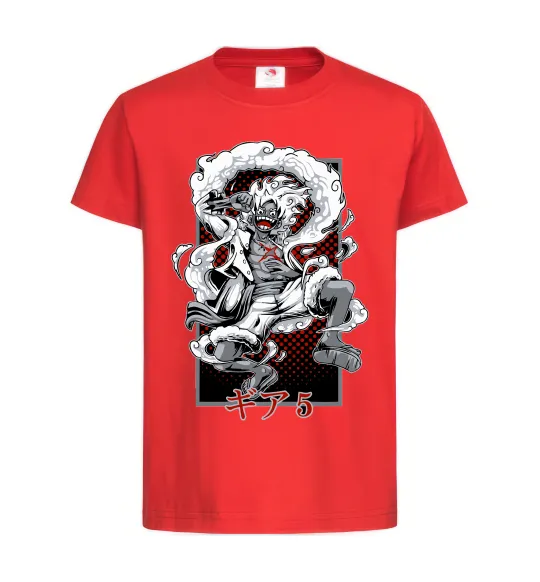 Детская футболка Luffy Красный фото
