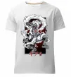 Чоловіча преміум футболка Luffy Білий фото