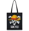 Еко-сумка Luffy One piece Чорний фото