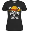 Жіноча футболка Luffy One piece Чорний фото
