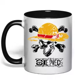 Чашка з кольоровою ручкою