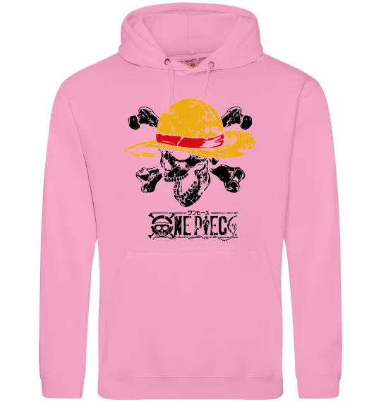 Жіноча толстовка (худі) Luffy One piece Рожевий фото