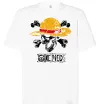 Футболка Оверсайз Luffy One piece Белый фото