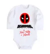 Детский боди Deadpool the merc with a mouth Белый фото