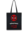 Еко-сумка Deadpool the merc with a mouth Чорний фото
