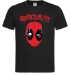 Чоловіча футболка Seriously? Deadpool Чорний фото