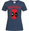 Жіноча футболка Seriously? Deadpool Темно-синій фото