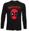 Лонгслів Seriously? Deadpool Чорний фото