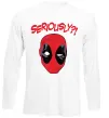 Лонгслів Seriously? Deadpool Білий фото