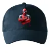 Кепка Deadpool paint Темно-синий фото