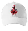 Кепка Deadpool paint Белый фото