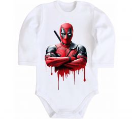 Дитячий бодік Deadpool paint Дитячий бодік Deadpool paint