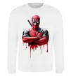 Світшот Deadpool paint Білий фото