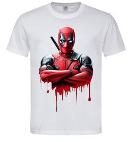 Мужская футболка Deadpool paint