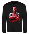 Свитшот Deadpool paint Черный Свитшот Deadpool paint Черный фото