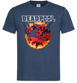 Мужская футболка Deadpool fire