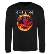 Світшот Deadpool fire Чорний фото