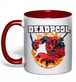 Чашка с цветной ручкой