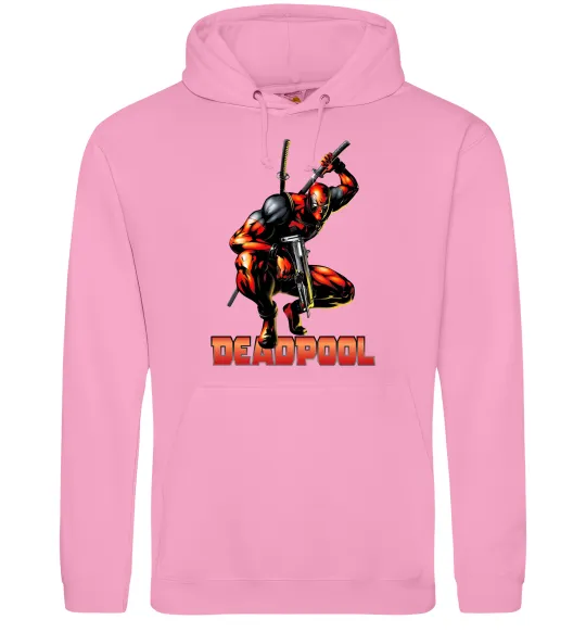 Жіноча толстовка (худі) Дедпул комікс Рожевий фото