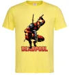 Мужская футболка Дедпул комікс Лимонный фото