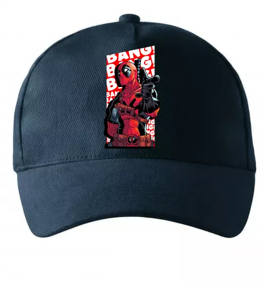 Кепка Deadpool Bang Темно-синий фото