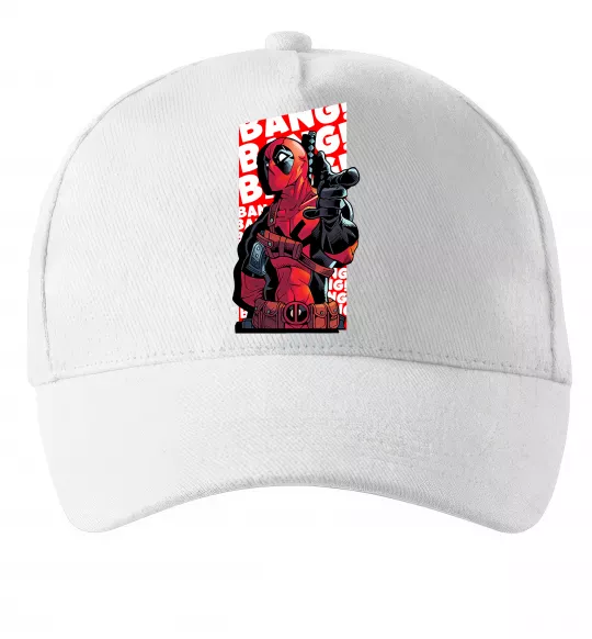 Кепка Deadpool Bang Белый фото