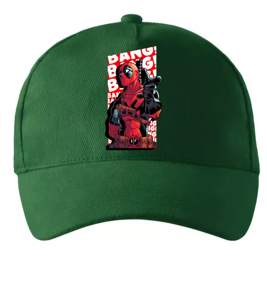 Кепка Deadpool Bang Темно-зеленый фото