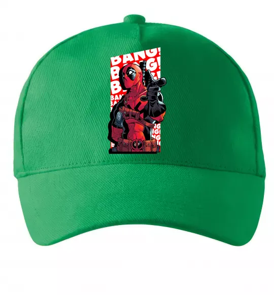 Кепка Deadpool Bang Зеленый фото
