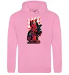Чоловіча толстовка (худі) Deadpool Bang Рожевий фото