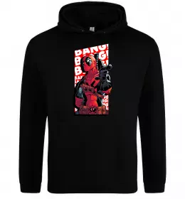 Жіноча толстовка (худі) Deadpool Bang Чорний фото