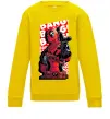 Дитячий світшот Deadpool Bang Сонячно жовтий фото