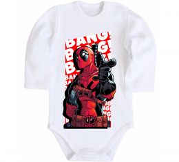 Детский боди Deadpool Bang
