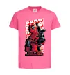 Дитяча футболка Deadpool Bang Яскраво-рожевий фото
