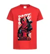 Дитяча футболка Deadpool Bang Червоний фото