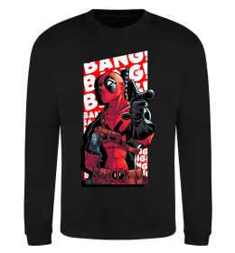 Свитшот Deadpool Bang Черный фото