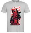 Чоловіча футболка Deadpool Bang Сірий фото