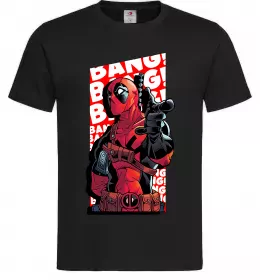 Мужская футболка Deadpool Bang Черный фото