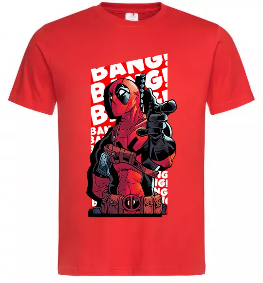 Чоловіча футболка Deadpool Bang Червоний фото