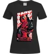 Женская футболка Deadpool Bang Черный фото
