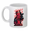 Чашка керамічна Deadpool Bang Білий фото