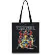 Еко-сумка Deadpool and wolverine Чорний фото