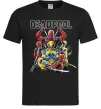 Чоловіча футболка Deadpool and wolverine Чорний фото