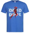 Чоловіча футболка Дедпул з мечами Яскраво-синій фото