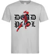 Чоловіча футболка Дедпул з мечами Сірий фото
