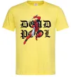 Чоловіча футболка Дедпул з мечами Лимонний фото