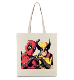 Еко-сумка Wolverine and deadpool