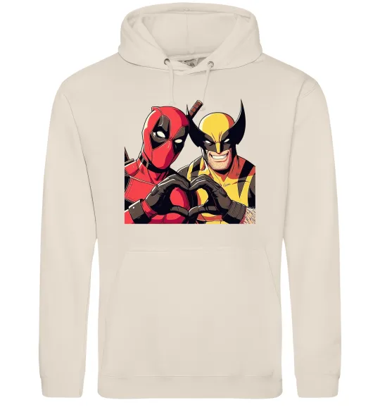 Жіноча толстовка (худі) Wolverine and deadpool Таш фото